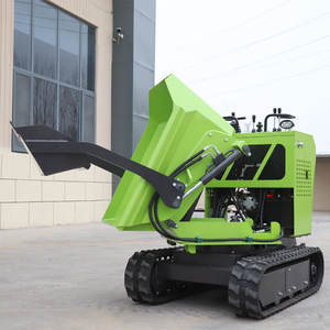 Minidumper de Gasolina Barato de China, Camión Cargador de Orugas de 500 kg con Bomba Hidráulica, Motor de Alta Eficiencia Operativa y Engranaje de 13.5 kW - Product Image 3