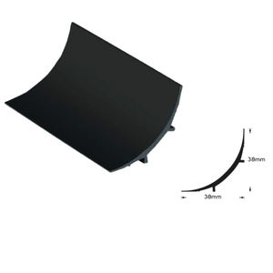 Profilé <span class=keywords><strong>de</strong></span> finition pour revêtement <span class=keywords><strong>de</strong></span> <span class=keywords><strong>sol</strong></span> en vinyle, profilé <span class=keywords><strong>de</strong></span> protection en PVC rigide pour plinthe murale - Product Image 1