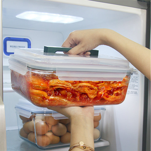 OWNSWING 大号长方形硼硅玻璃食品储存容器，带密封盖，不含 BPA，可使用微波炉和洗碗机 - Product Image 6