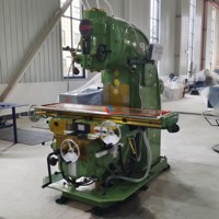 Machine à fraiser universelle à tourelle verticale X5032 à vente chaude, haute précision, fonctionnalités automatiques, état neuf, cœur comprenant un moteur