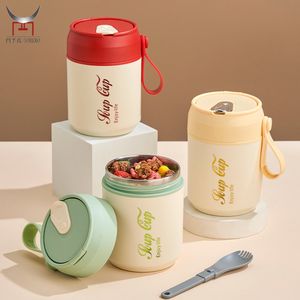 Taza de yogur personalizada para <span class=keywords><strong>desayuno</strong></span>, tarro de comida, vaso, taza de sopa de viaje, <span class=keywords><strong>tazas</strong></span> aisladas, portátil, de acero inoxidable 304 - Product Image 1