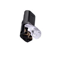 Connecteur de fil à raccordement rapide D2 sans outil, sans dénudage, sans soudure, enfichable, réutilisable, connecteur de terminal électrique pour LED