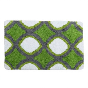 Luxury Tufted Cotton Bath Mat Soft Anti Slip Bathroom Mat Attractive and Affordable - Product Image 1