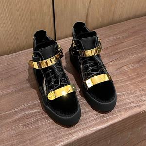 <b>High</b> Quality Designer Brands Sneakers <b>High</b>-top Genuine leather Trendy <b>Boots</b> <b>Men</b> Serpentine pattern - Product Image 2