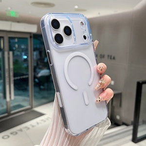 เคสโทรศัพท์มือถือแบบใสกันกระแทก ป้องกันการตกกระแทก ครอบคลุมรอบตัวเครื่อง พร้อมแม่เหล็ก สำหรับ iPhone 17 Pro Max - Product Image 1