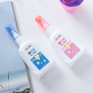 Deli Correction Fluid 7283/7284/7382 White Quick Drying For Students - Product Image 5