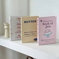 Ensemble de faux livres décoratifs pliables, style dessin animé, pour décoration intérieure, maison, bureau, fêtes et mariages