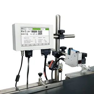 Kelier-máquina de codificación de bolsas de plástico tij 2,5 Fastjet en línea, impresora industrial de inyección de tinta continua