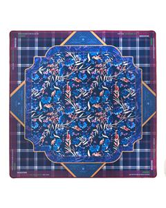 Tapis de Mahjong en Microfibre à Motif Floral, Ensemble de 12 Pièces, Pieds en Acier Inoxydable, Antidérapant, Réduction du Bruit, Prise US 110/220V pour le Poker - Product Image 6