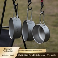 Ensemble de cuisine pliable multifonctionnel portable de style japonais en acier inoxydable, recommandé par les influenceurs, pour le camping en plein air
