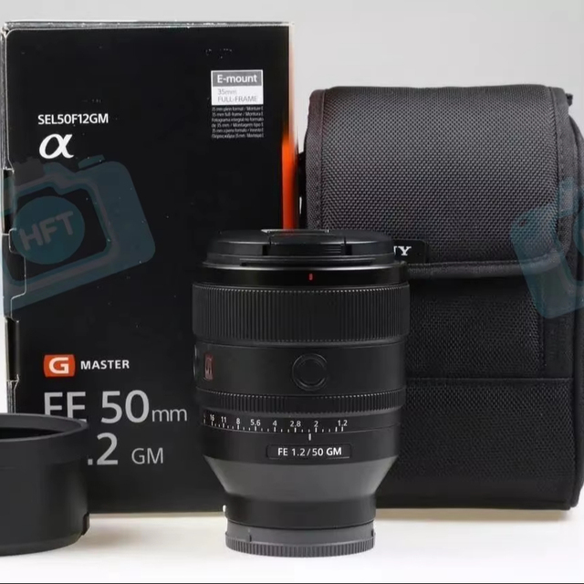 HFT Professional FE 50mm F/1.2 GM Full-Frame Mirrorless Camera Lens Fixed Focus for FE Mount 778g Lightweight