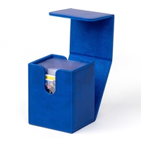 Boîte de rangement pour cartes Toploader 3x4 en cuir PU, étui de rangement pour cartes Toploader