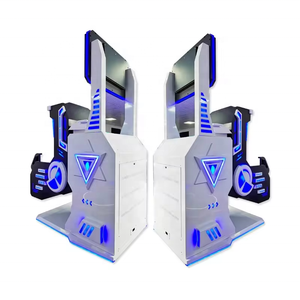 Máy nghe nhạc duy nhất 9D VR bay mô phỏng 360 độ xoay trong nhà thực tế ảo chuyến bay roller coaster Simulator - Product Image 3