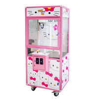 Machine à griffes de chat heureux de haute qualité Machine de jeu d'intérieur Équipement de simulation à pièces pour Offre Spéciale