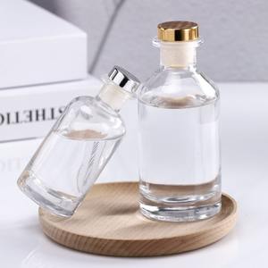 高級 200ml ガラス製 アロマセラピー 詰め替えボトル 火を使わない 車の装飾品 リードディフューザーセット用 空ボトル - Product Image 4