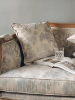 Amerikanischer Landhausstil Retro Massivholz Französische Eiche Dreisitzer-Sofa-Set Kleines Apartment Wohnzimmer Stoff Großes Sofa