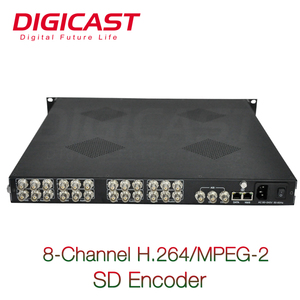 DIGICAST DMB-9820 8 Canaux IPTV <span class=keywords><strong>Streaming</strong></span> H265 HDMI VERS IP Encodeur - Product Image 4