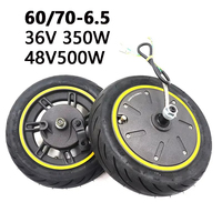 Pièces de réparation pour pneu avant de trottinette électrique Ninebot Max G30 60/70-6.5, moteur 36V 350W 48V 500W