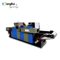 Machine d'impression offset rouleau à rouleau ZONGRUI 1 couleur avec séchage infrarouge, format 560x480mm, modèle ZR560R1