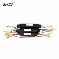 Resistencia de Carga LED para Motocicleta 20W 10 Ohm, Resistencia de Señal de Giro Impermeable para Luz Indicadora LED, Eliminador de Códigos de Error