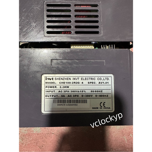 1PC Variateur de fréquence d'occasion Invt CHE100-2R2G-4 2.2kw 380V - Product Image 4