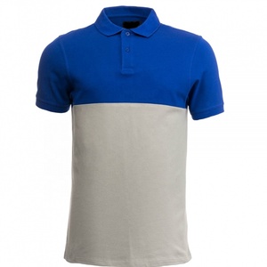 Polo para hombre con efecto de color degradado Polo para hombre con textura clásica de tela de piqué - Product Image 1