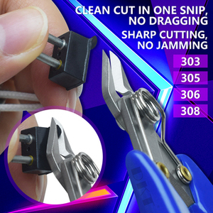 Pince diagonale industrielle en acier allié, coupe-fils, poignée ergonomique pour la réparation de pinces électroniques - Product Image 4