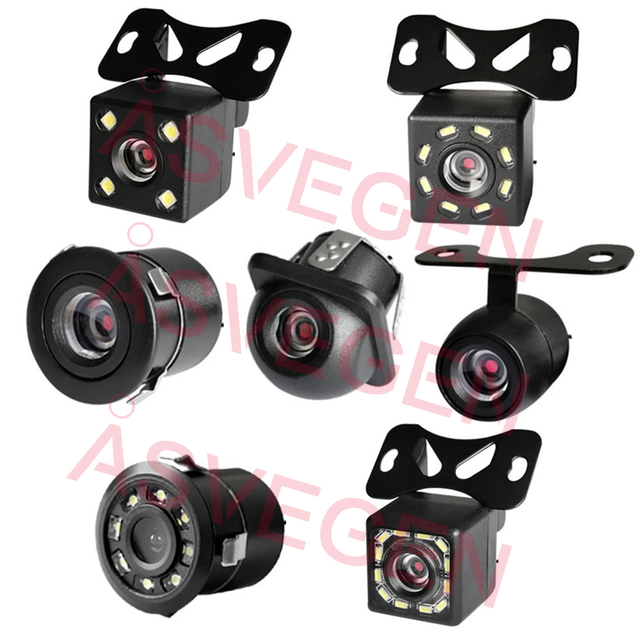 Cheapest Car Reverse Camera With Parking Guidline Universal Hidden 170 Degree Super Wide Angle 1080P Backup Camera