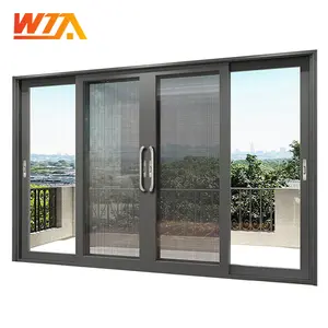 التجارية السكنية الطاقة كفاءة الحرارية كسر نوافذ من الألومنيوم والأبواب نافذة بابية من الألومنيوم
