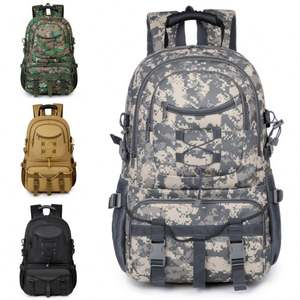 Wholesale Multi-Functional Tactical Backpack Camouflage <b>Outdoor</b> Design with Zipper Closure for Hiking Mountaineering & Travel - Product Image 1