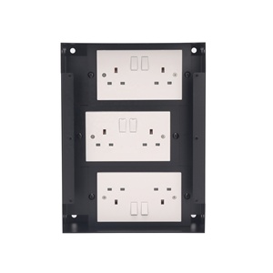 Caja de Conexiones Eléctrica de Acero Inoxidable 304 IP66 con Tapa Plana Resistente para Pisos Elevados y de Hormigón - Product Image 5