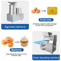ORME Industrielle Kuchenherstellungsmaschine Automatische Cupcake-Madeleine-Produktionslinie