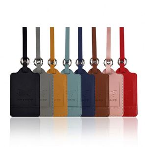 Portable Travel Accessories Name <b>ID</b> Address <b>Tag</b> Personalized Luggage <b>Tag</b> PU Leather Suitcase Luggage <b>Tag</b> - Product Image 2