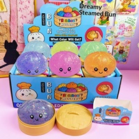 Jouet Squishy en Maltose Luminescent dans le Noir, Jouet Anti-Stress en TPR à Presser pour la Vente en Gros