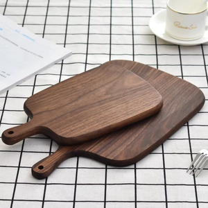 Tagliere in <span class=keywords><strong>legno</strong></span> di noce personalizzato all'ingrosso con manico eco-friendly blocchi di <span class=keywords><strong>taglio</strong></span> per salumi Pizza frutta - Product Image 6