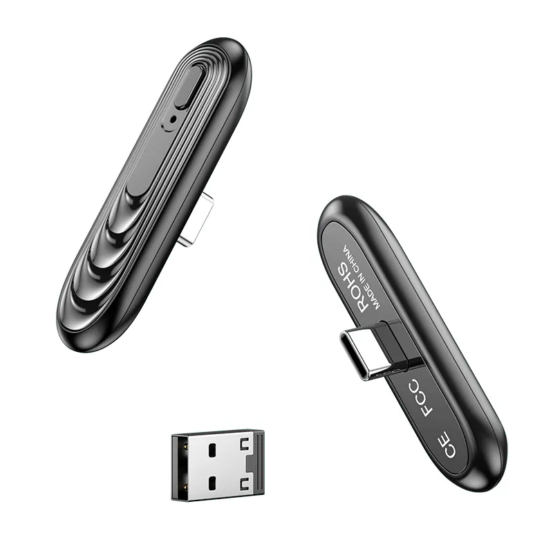 نوع-c الارسال اللاسلكي بلوتوث 5.0 محول الصوت مع USB C موصل ل عبة وحدة/TV/PC/محمول/بلاي ستيشن