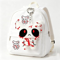 Porte-clés en peluche en gros, breloques gothiques d'horreur, vampires sanglants, pour sac à dos, sac à main, cadeaux d'Halloween