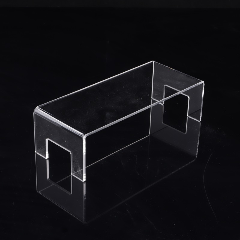 Acrylic Trapezoidal Display Stand Cosmetics Storage