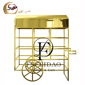 รถเข็นขนมงานเลี้ยงฉลองทารกและงานแต่งงาน โครงสแตนเลส ผลิตในกวางตุ้ง ประเทศจีน รุ่นเฟยเต้า โมเดล TD071 - Product Image 5