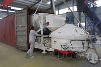 Prêt à l'emploi CE ISO Modèle spécial machines de construction mobile mini centrale à béton prix