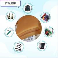 Revêtement industriel premium résistant à l'huile, anti-abrasion, bonne flexibilité pour les bandes transporteuses, les semelles de chaussures, les protections anti-poussière, mélange NBR PVC