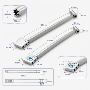 Veterinary orthopedic <b>drill</b> <b>guide</b> Stainless steel parallel <b>drill</b> Orthopedic surgery instrument - Product Image 5