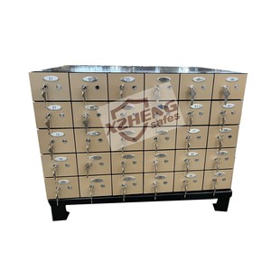 Xzhengsafes Safe Deposit Box with JZ-02 Dual Key <b>Lock</b> and Bond <b>Boxes</b> Made in China - Product Image 3