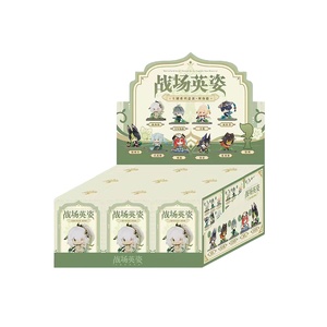 Las Más Populares y Auténticas Figuras de Anime en Miniatura de la Serie Genshined Impact Battlefield Gracefulness, Caja Sorpresa de 9 Piezas, para Mayores de 14 Años - Product Image 1