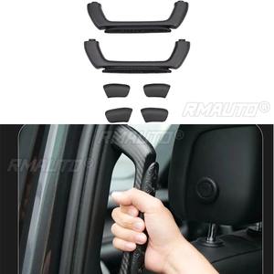 For Land Rover Defender 2020-2025 Body Kit Car <b>Interior</b> Door Handle Handle kit Carbon Fiber Inner Handle Car <b>Accessories</b> - Product Image 2