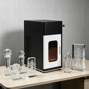 Llavero de Acrílico y Vidrio Personalizado con Grabado Láser UV, Diseño 3D/2D, Compatible con Archivos DXF, Nuevo - Product Image 1