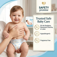 Couches jetables pour bébé à marque privée, douces, respirantes, super absorbantes, anti-fuites, couches à bandes pour nouveau-né, OEM ODM