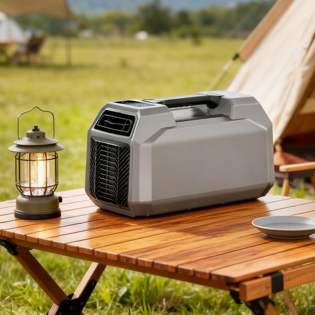 Portable Tent Air Conditioner 4436 BTU/h Variable Frequency Cooling for Camping & Outdoor OEM Electric AC for Household Garage