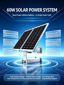 Kit <span class=keywords><strong>de</strong></span> Energía Solar <span class=keywords><strong>de</strong></span> 12v 30ah con Panel Solar y Batería, Compatible con Conexión en Paralelo, Modo <span class=keywords><strong>de</strong></span> Reposo Inteligente, para CCTV - Product Image 4