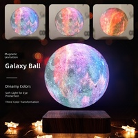 Globo Terráqueo Levitante de 6 Pulgadas, Luz Nocturna Romántica, Decoración Creativa para el Hogar, Regalo, Levitación Magnética, Material ABS, Personalizable